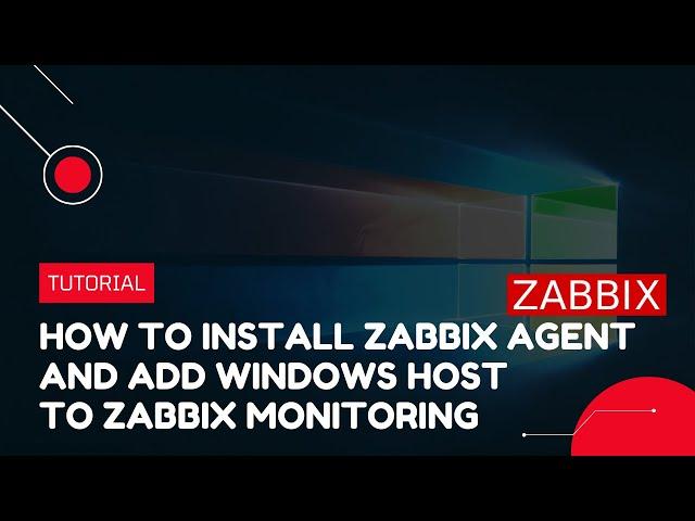 How to install Zabbix Agent and add Windows Host to Zabbix Monitoring | VPS Tutorial