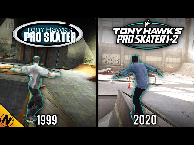 Tony Hawk's Pro Skater 1+2 vs Original | Direct Comparison