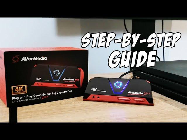 How to Set Up the Avermedia Live Gamer Portable 2 Plus (PC FREE)