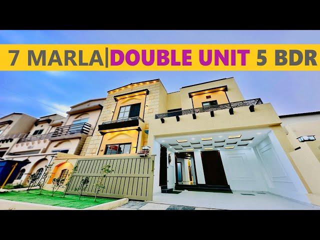 7 Marla DESIGNER HOUSE for Sale Bahria Town Rawalpindi #lowbudget #lowbudgethousesforsale