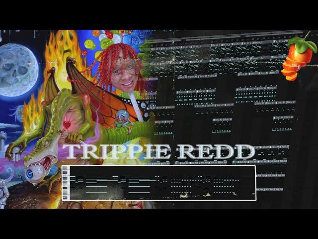 How to make RAGE beats for Trippie Redd like in "Trip At Knight" ! | FL Studio Tutorial