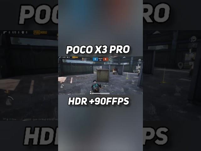 POCO X3 PRO HDR 90FPS | POCO X3 PRO PUBG TEST | POCO X3 PRO 90 FPS TEST | PUBG MOBILE