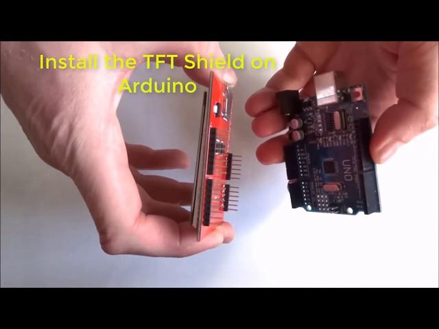 Install ILI9341 TFT Touchscreen Display on Arduino UNO (Part of Arduino Scribble Tutorial)