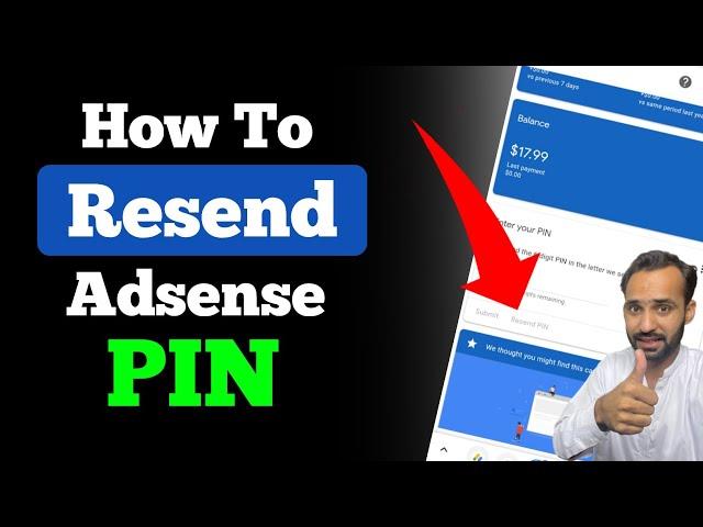 How to resend pin adsense | Google adsense pin reapply