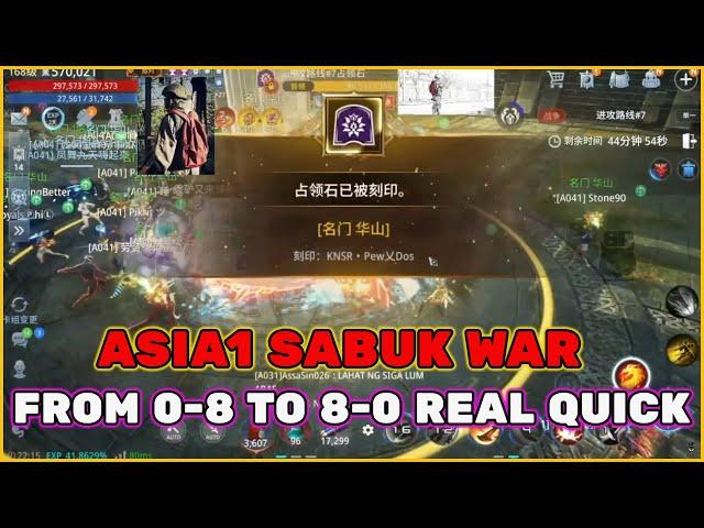 ASIA1 SABUK WAR 1ST ROUND NO CONTEST | FROM 0 - 8 TO 8 - 0 REAL QUICK | FFAM VS HOFR | TTS POV |MIR4