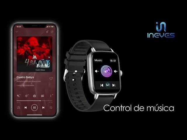 Reloj inteligente INEYES para mujeres y hombres Reloj inteligente de 1.69"