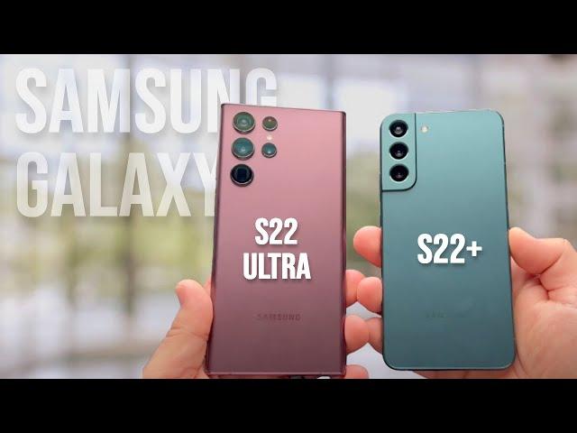 Samsung Galaxy S22 Plus VS S22 Ultra - Let’s Chat!