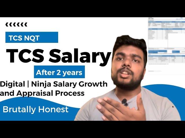 TCS Salary After 2 Years Experience | How I Cleared TCS NQT Digital | TCS Appraisal Process