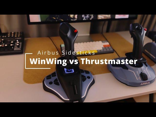 WinWing Ursa Minor vs Thrustmaster TCA - Airbus Sidesticks