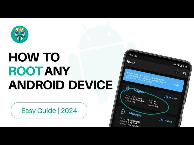 How To Root Any Android Device Easily 2024 | Android 14 | Install Magisk