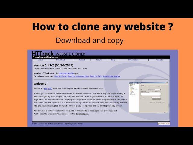 How to clone Full Website Using httrack || CodeWithDipak