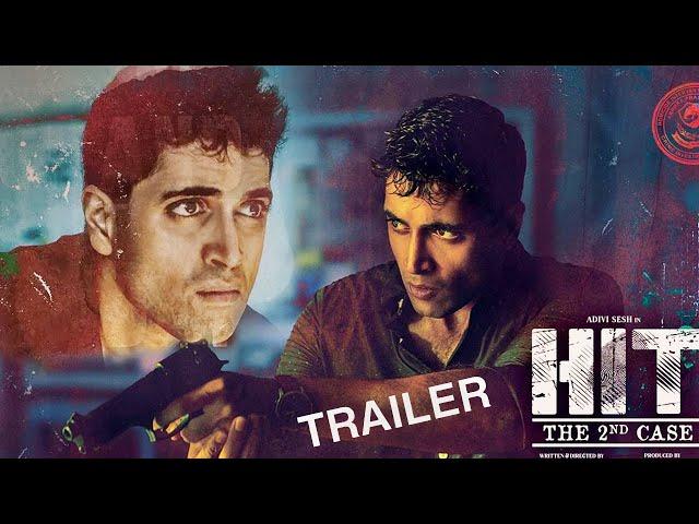 HIT: The Second Case | Trailer |  Official Hindi Dubbed Trailer 2022 | Adivi Sesh | Meenakshi | New