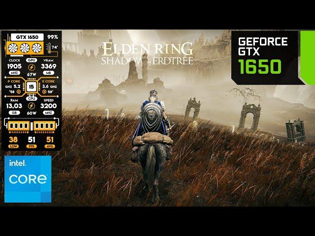 GTX 1650 - Elden Ring: Shadow of the Erdtree - All Settings Tested