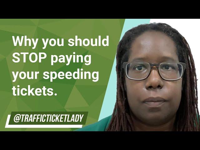 Why You Should STOP Paying Your Speeding Tickets! // Traffic Ticket Lady #NewOrleans