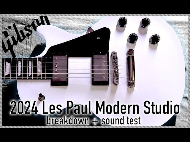 Brand new 2024 Gibson Les Paul Studio Modern rundown!