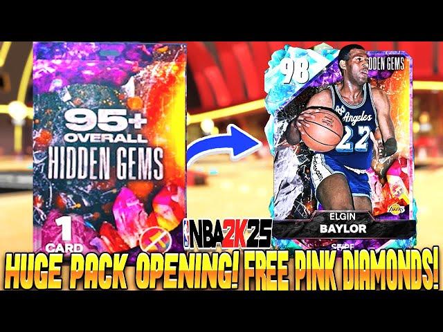 FREE PINK DIAMOND + HUGE PACK OPENING! UPGRADING OUR NMS TEAM! NBA 2K25 MYTEAM EP.#9