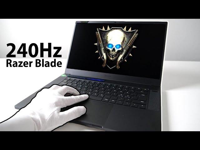 "RTX 2080" Razer Blade 15 Unboxing - 240Hz Gaming Laptop!