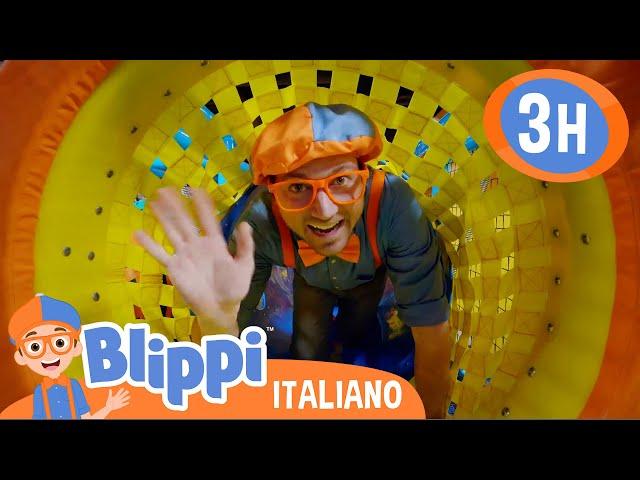 Blippi visita un parco giochi al coperto | Blippi in Italiano | Video educativi per bambini