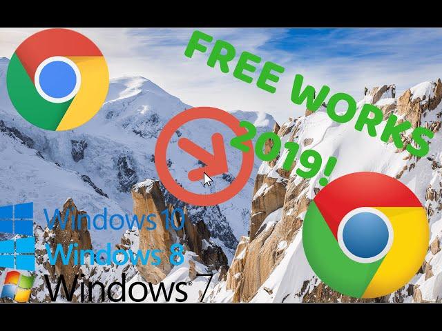 How To Install an Older Version of Chrome on Windows 7-10 (WORKS 2019) [Oct 6, 2017]