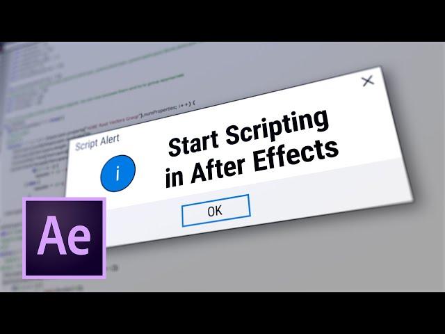 Start Scripting in After Effects