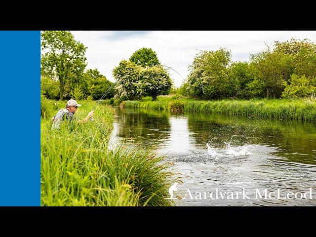 Mayfly Moments At Wherwell On The River Test