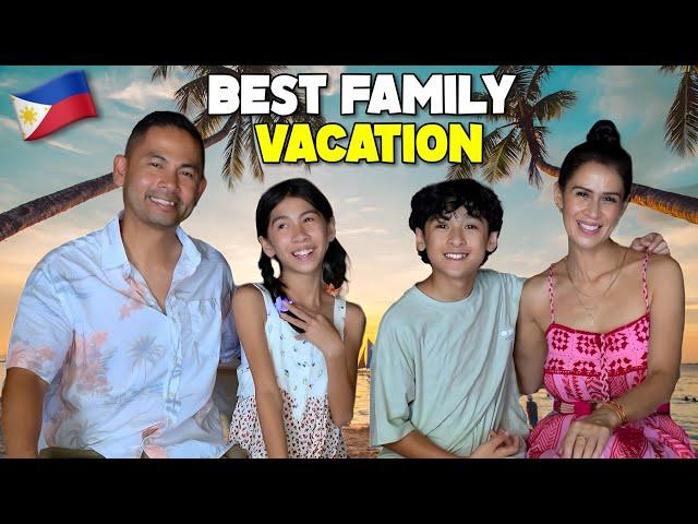 American Family of 6 Visits the BEST Resort on the Philippines’ Most Popular Vacation Island  