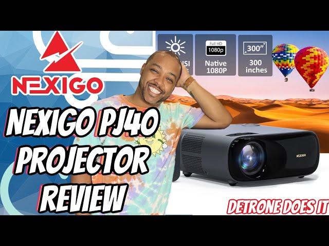 Nexigo PJ40 LCD Projector Review | Amazon Buy