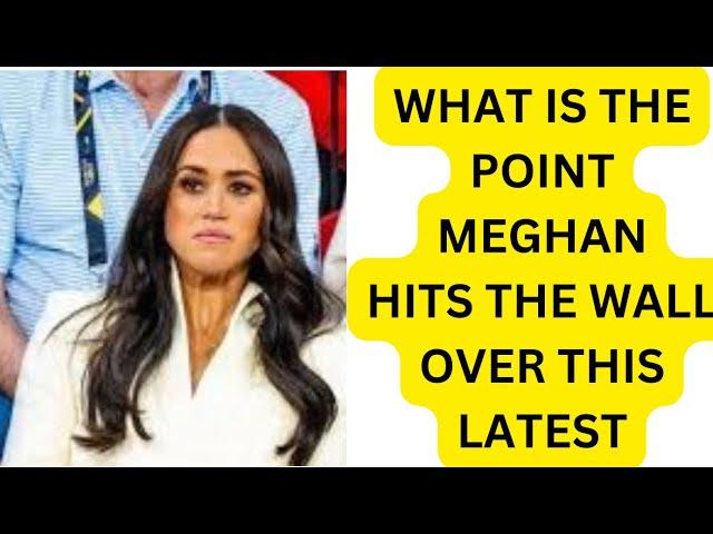 MEGHAN - WHEN WILL IT END? LATEST NEWS #meghanandharry #meghan #royal