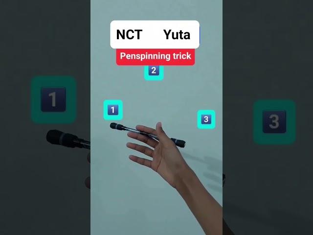 NCT Yuta pen spinning trick️ #shortfeed #viral #penspinning #shorts #trendingshorts