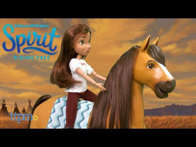 Spirit Riding Free Spirit & Lucky Deluxe Feeding Set from Just Play