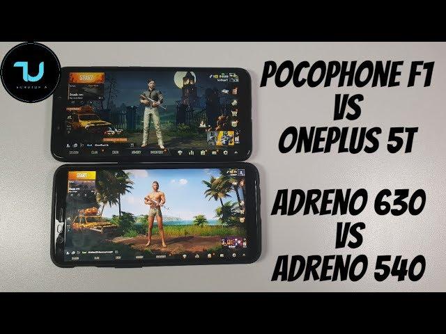 Pocophone F1 defeated by old flagship OnePlus 5T? Snapdragon 845 vs 835 PUBG comparison