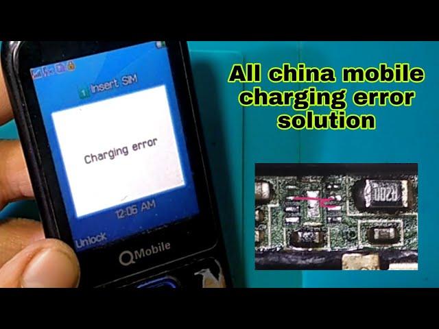 all China mobile charging error solution