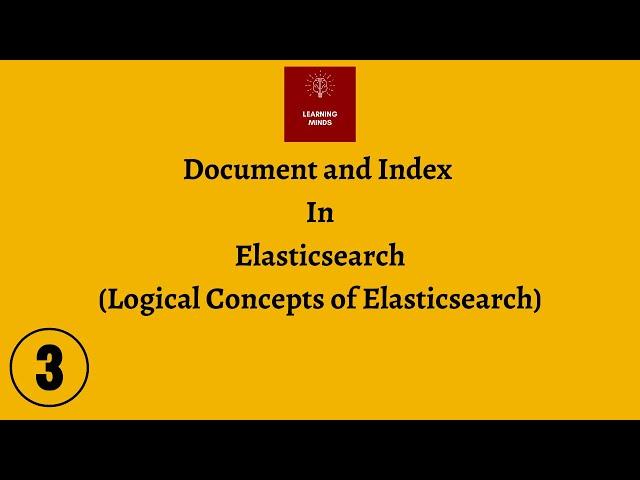 Document and Index in Elasticsearch