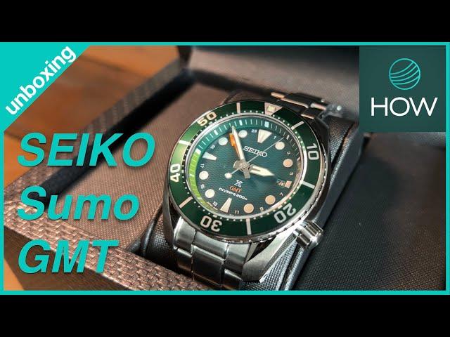 The Seiko Prospex SUMO Solar GMT: An Unbeatable Watch for Divers and Travelers