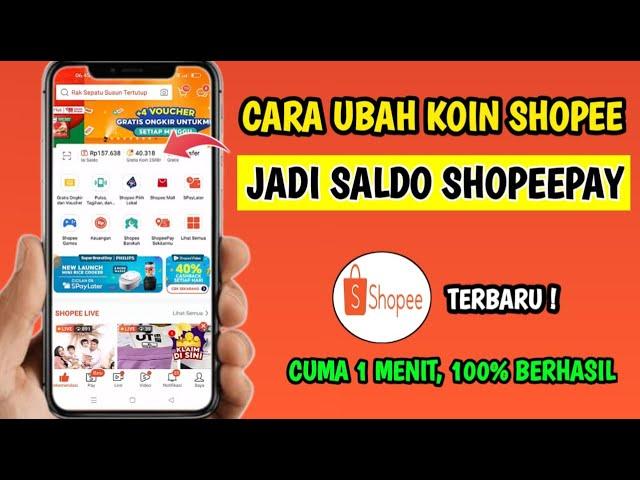 Koin Shopee Menjadi Shopeepay | Cara Tukar Koin Shopee ke Shopeepay