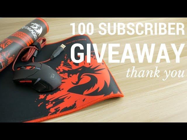 100 Subscriber Giveaway! Thank You!