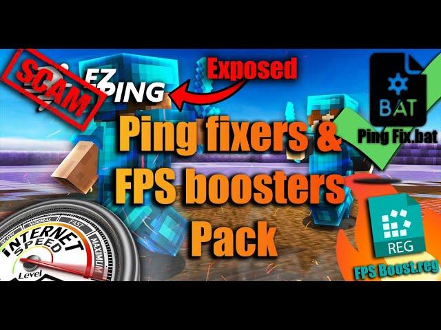 NEW Ping Fix & FPS Boost Pack [️regedit] + Exposing EzPing