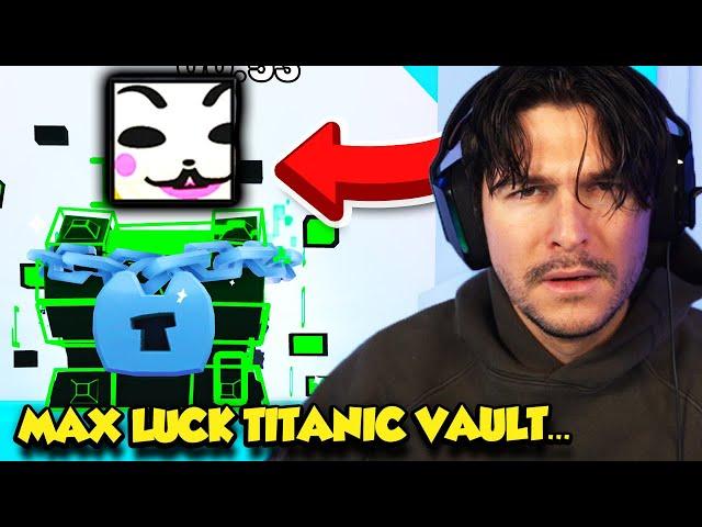 I Opened MAX LUCK TITANIC VAULT In Pets GO And This is what i got...