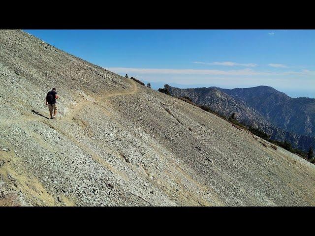 The Scariest Section Of Devil's Backbone Trail (Mt. Baldy)