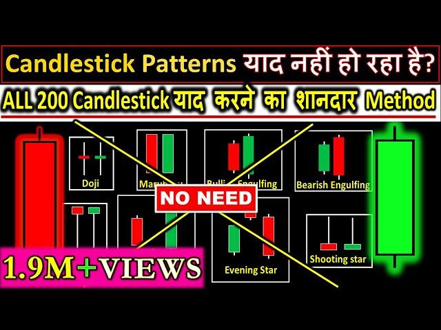 No Need To Learn Candlestick Pattern | Advanced Candlestick Patterns Learning Method For Beginners|