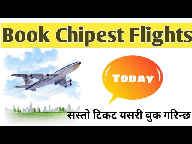 How to book chipest flight ticket online #flightbooking #chipestfare