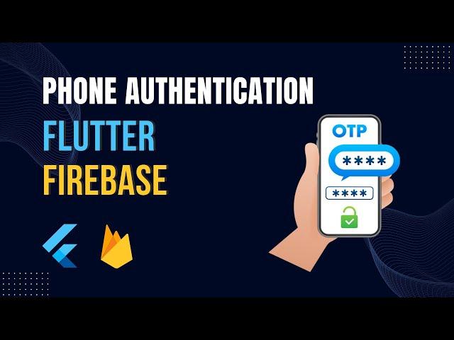 Phone Authentication in Firebase Flutter 2024 | Login with Phone Number Firebase Flutter | Phone OTP