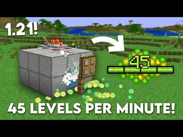 Minecraft NEW XP Farm in Bedrock Edition 1.21 (MCPE/Xbox/PS4/Nintendo Switch/Windows10)