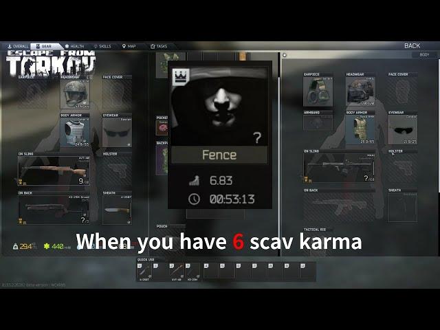 [Tarkov] When you have 6 scav karma rep