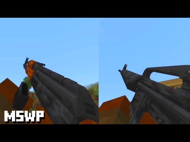 Morningstar War Pack v3.35 Update Addon Mcpe 1.20 - Addon 3d Guns Minecraft Pe