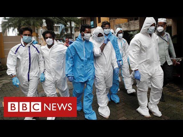 India facing coronavirus crisis with healthcare facilities under huge pressure - BBC News