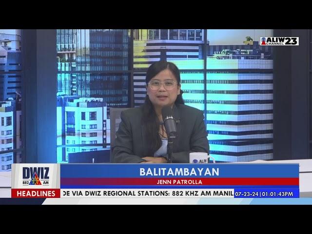 BALITAMBAYAN | JULY 23, 2024