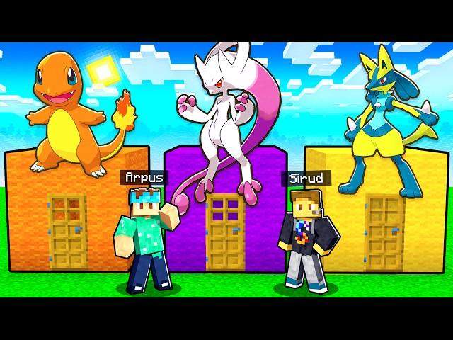 Don't Choose the Wrong POKEMON Door in Minecraft PIXELMON!