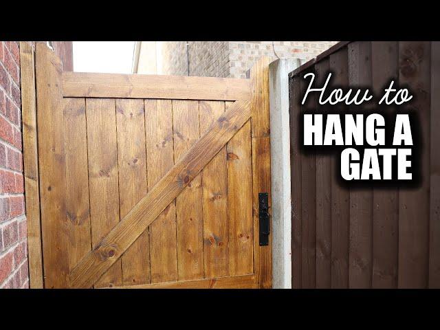 DIY Tips & Tricks -  Easy Guide to Fitting a Garden Gate