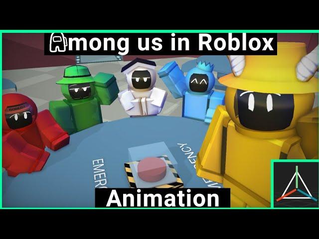 among us in Roblox animation {prisma3D}